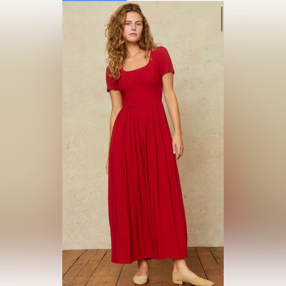 Christy Dawn Scarlet Dress in crimson